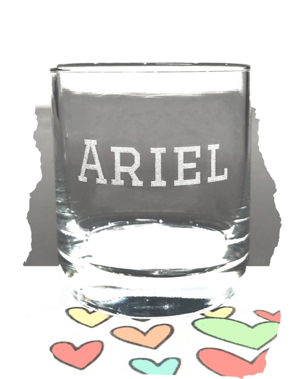 Producto - Vaso de whisky con nombre grabado