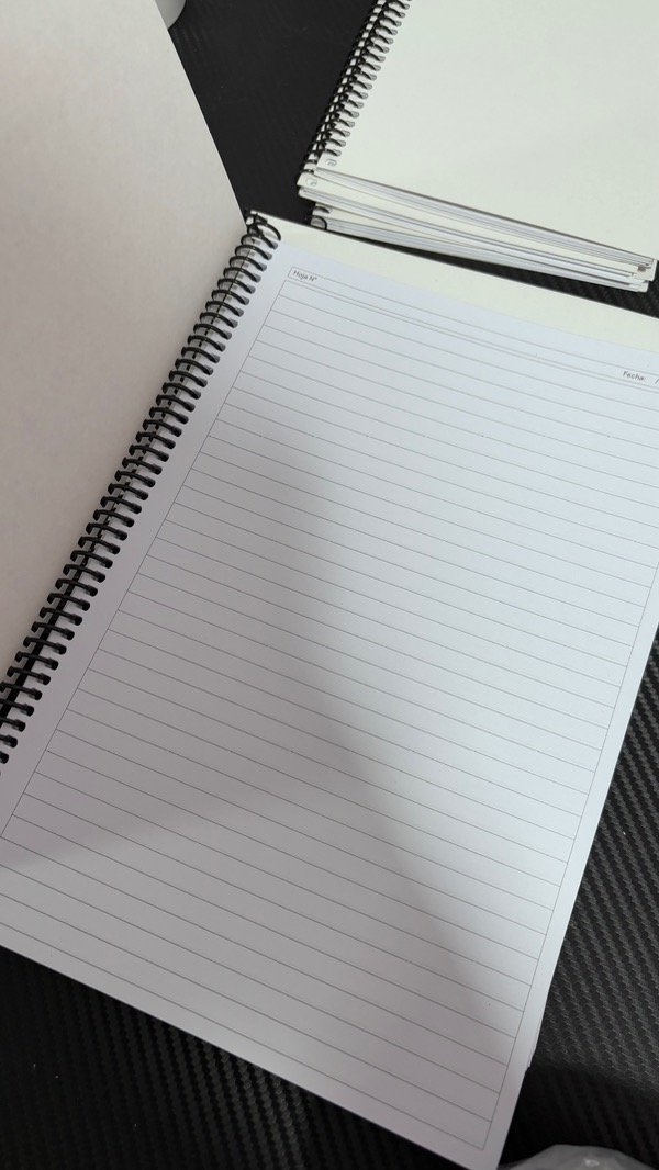 Producto - Cuaderno universitario