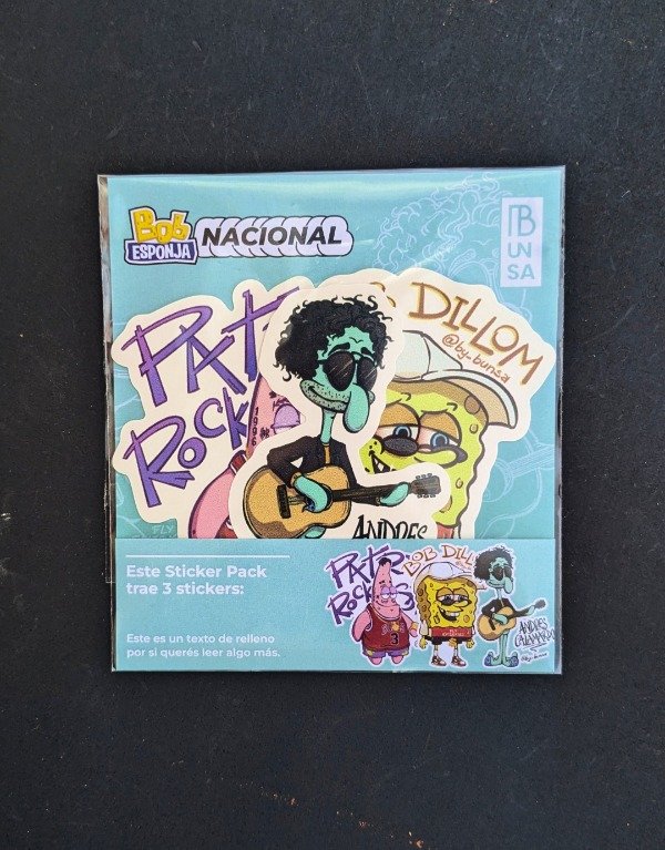Producto - Pack - Bob Esponja Nacional