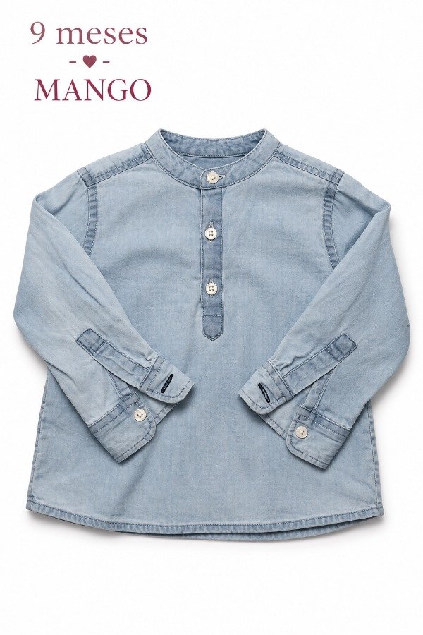 Producto - Camisa de jean Mango 9 meses - 0