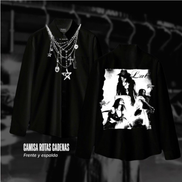 Camisa Rotas Cadenas frentee y espalda n