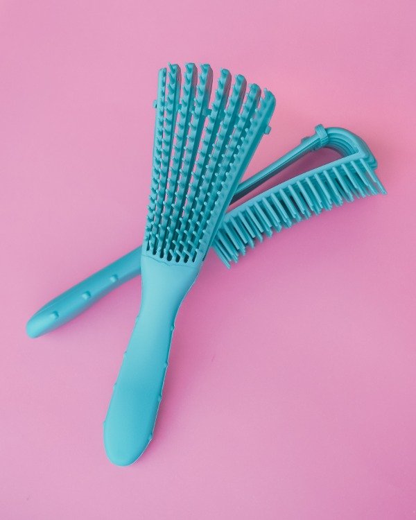 Producto - Cepillo Regulable para Rulos - Turquesa