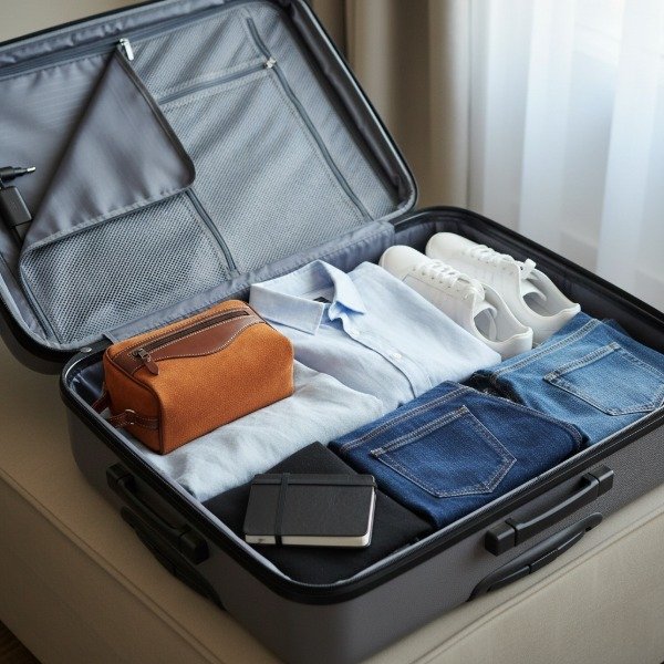 Producto - Necessaire de cuero con vista "SPORT" - 6