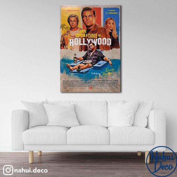 Producto - Posters de peliculas Once upon a time in Hollywood MOD 1