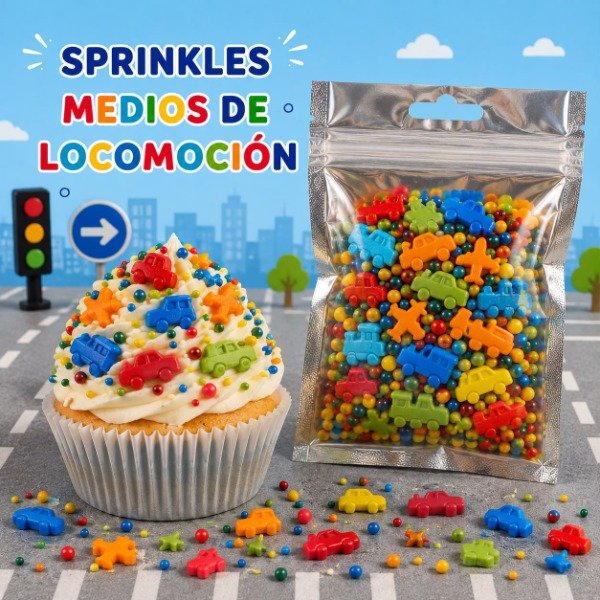Producto - SPRINKLES MEDIOS DE LOCOMOCION