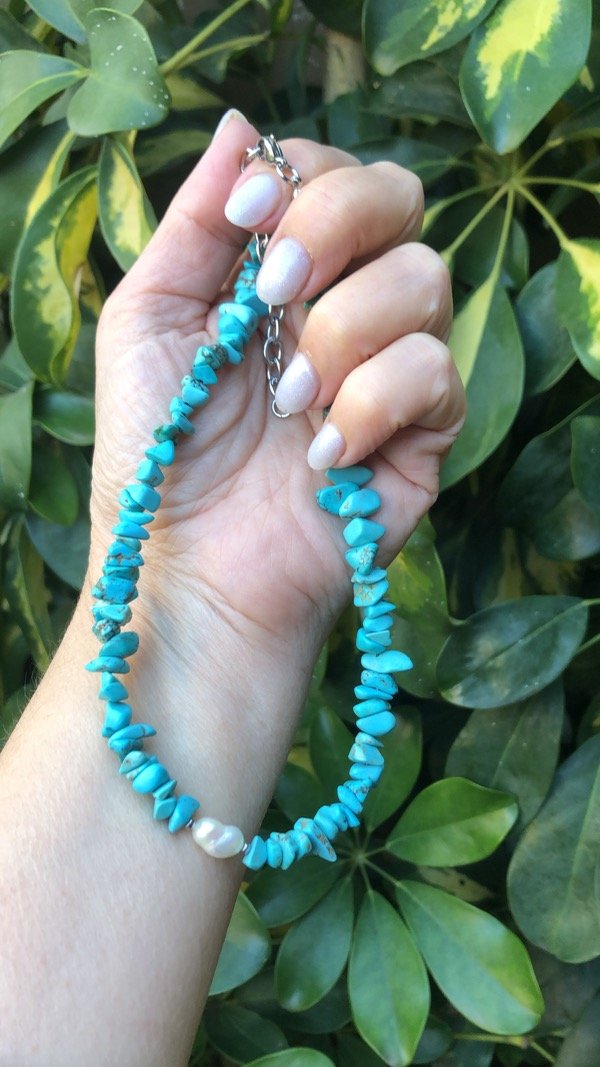 Producto - Collar con perla central