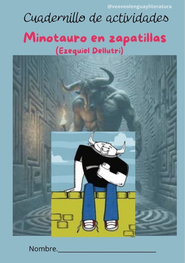 Producto - MINOTAURO EN ZAPATILLAS-Cuadernillo de actividades