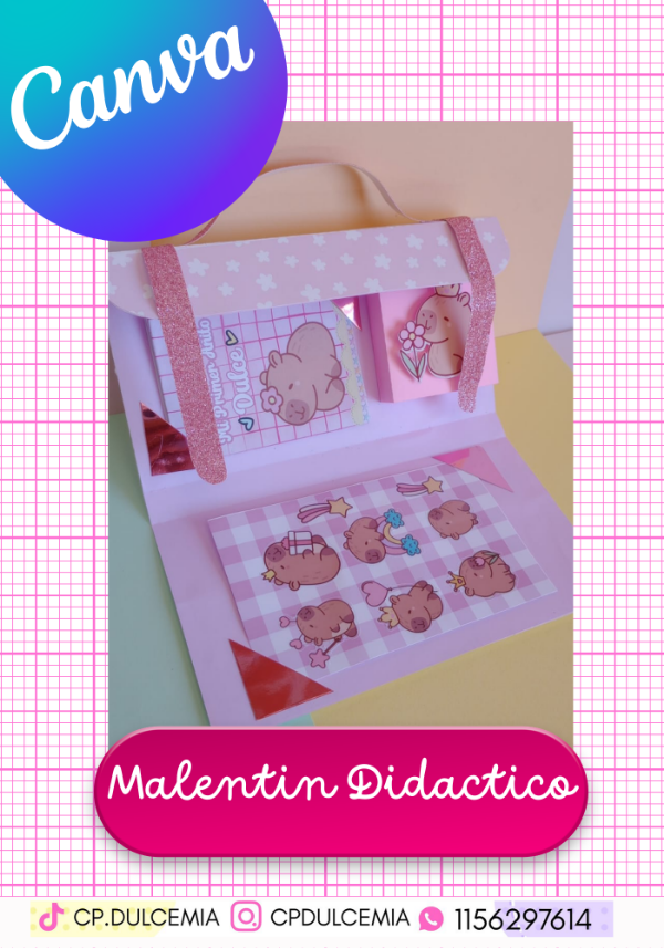 Producto - MALETIN DIDÁCTICO EDITABLE
