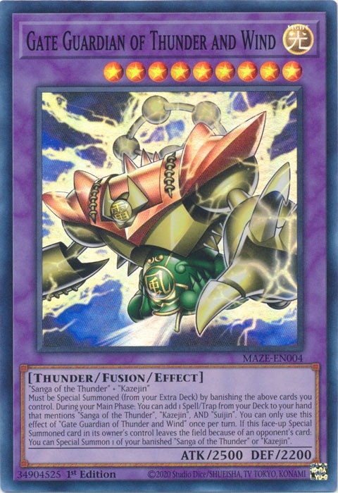 Producto - Gate Guardian of Thunder and Wind - MAZE-EN004