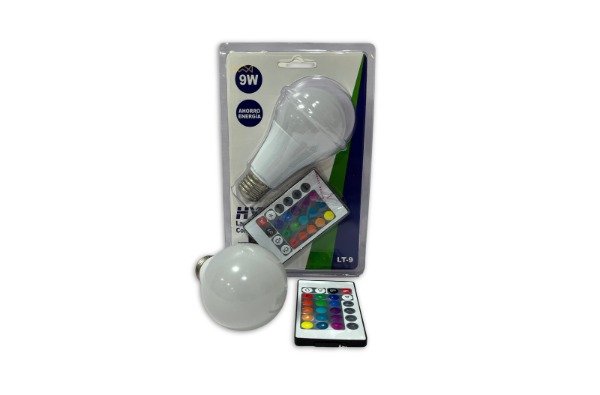 Producto - FOCO RGB C/CONTROL 9w