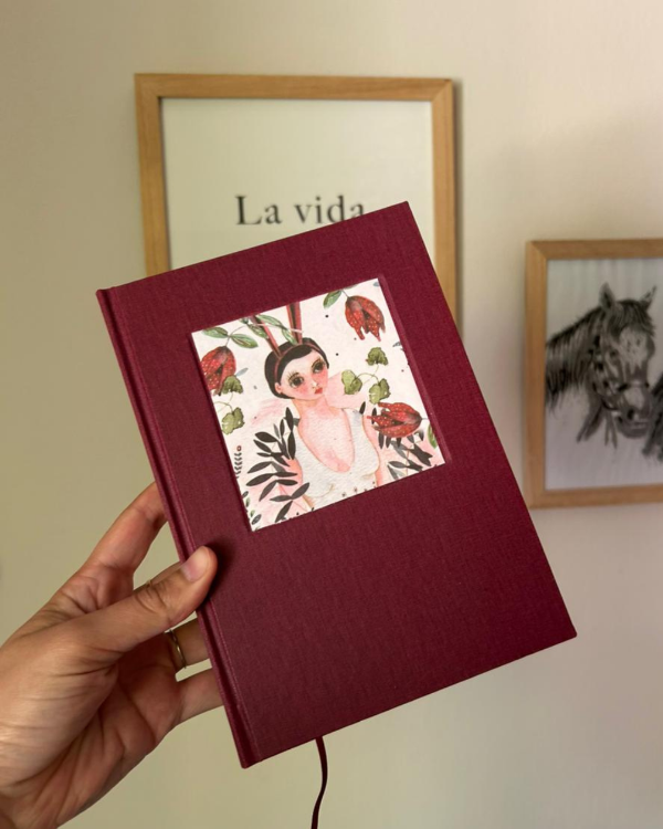 Producto - Cuaderno A5 Bordo en tela