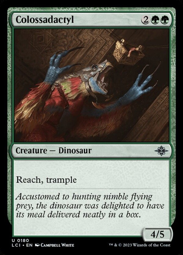Producto - Colossadactyl #180  Lost Caverns of Ixalan