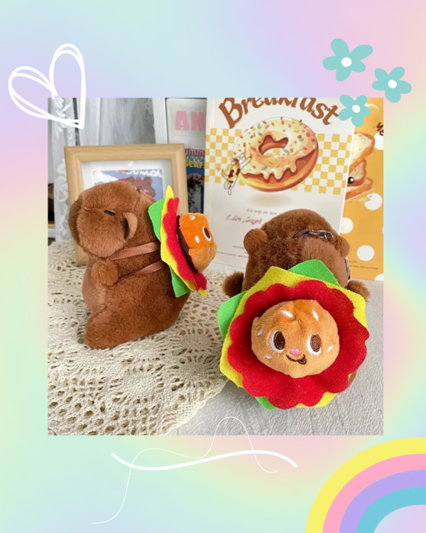 Producto - Llavero Peluche Capybara - 3