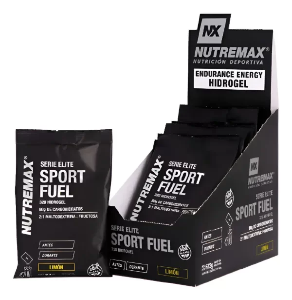 Producto - Nutremax Endurance Energy Sport Fuel 320 Limon - 10u - 0