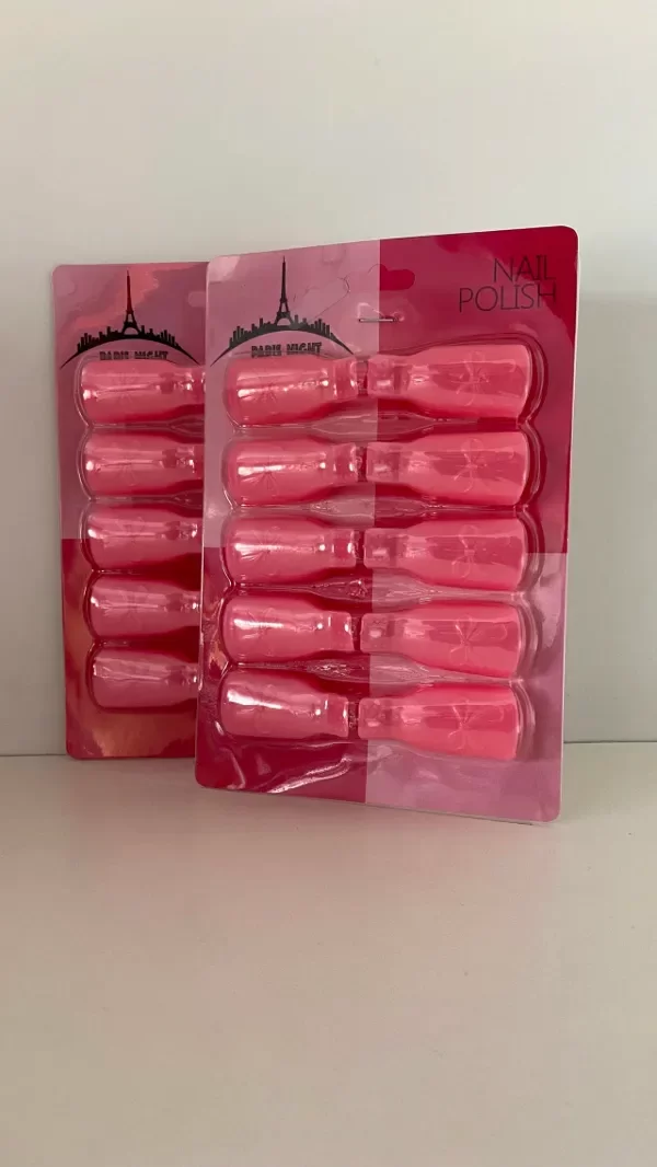Producto - Capuchon de pies x 10 para remover esmalte semipermanente PARIS NIGHT