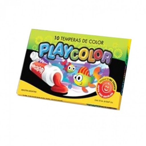 Producto - Témpera Playcolor x 10 colores surtidos