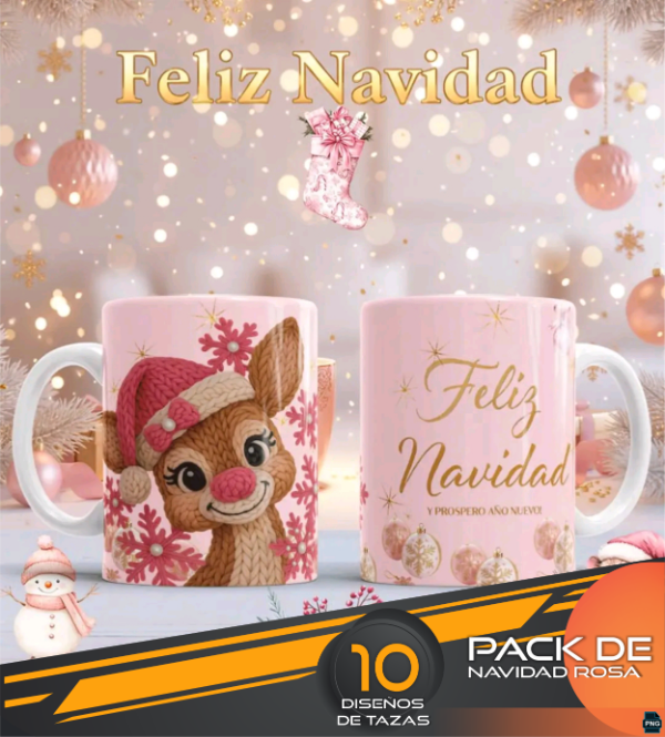 Producto - NAVIDAD ROSA COD 4808