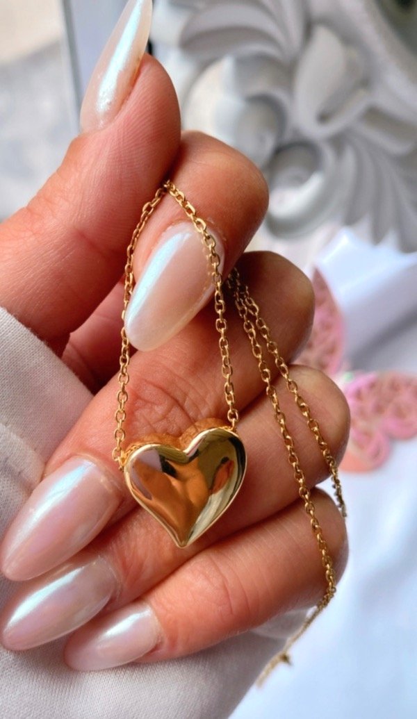 Producto - Gargantilla corazón gold