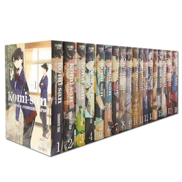 Producto - KOMI-SAN NO PUEDE COMUNICARSE (18 TOMOS)