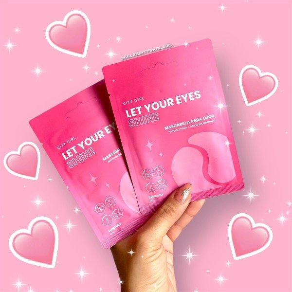 Producto - PARCHES PARA OJOS ROSA CITYGIRL X 2 UNIDADES