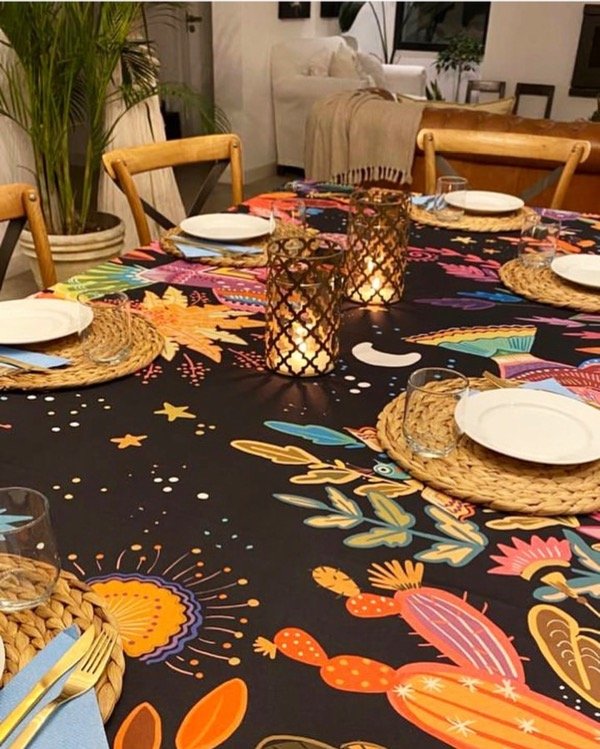 Producto - Mantel Olinda negro