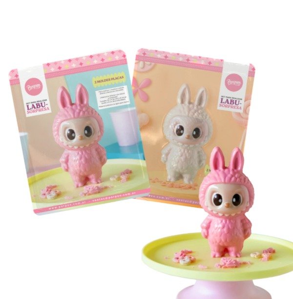 Producto - Set de dos placas Parpen Labubu