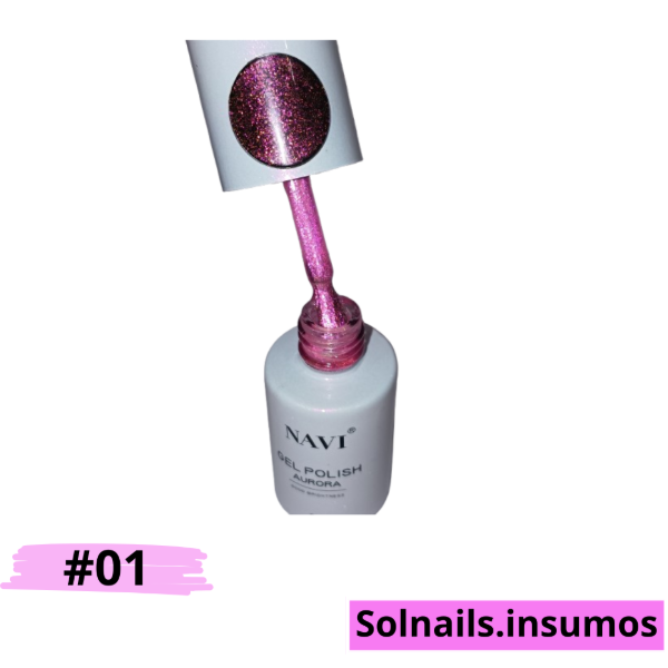 Producto - Esmalte semipermanente aurora Navi #01