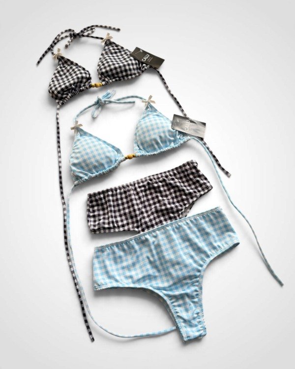 Producto - BIKINI CHARLOTTE CUADRICULADA 0903