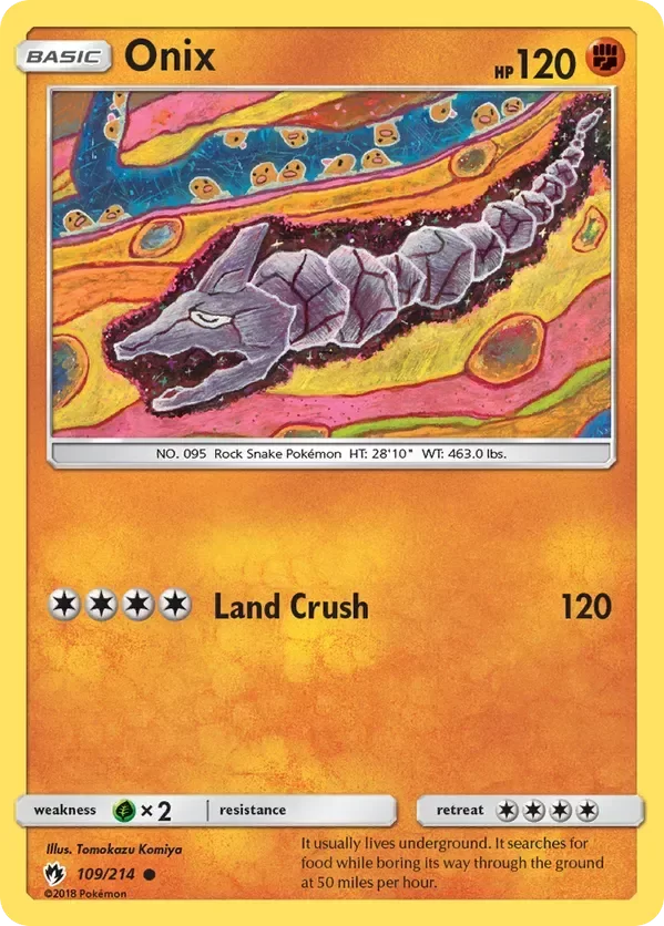Producto - Onix - 109/214 - Lost Thunder
