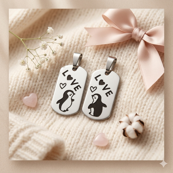 Producto - Medallas Para compartir Love - Acero Quirúrgico