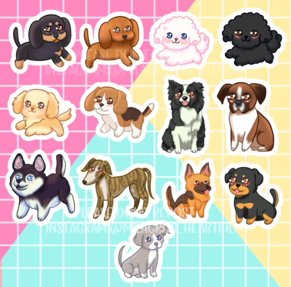 Producto - Stickers Perros y Gatos