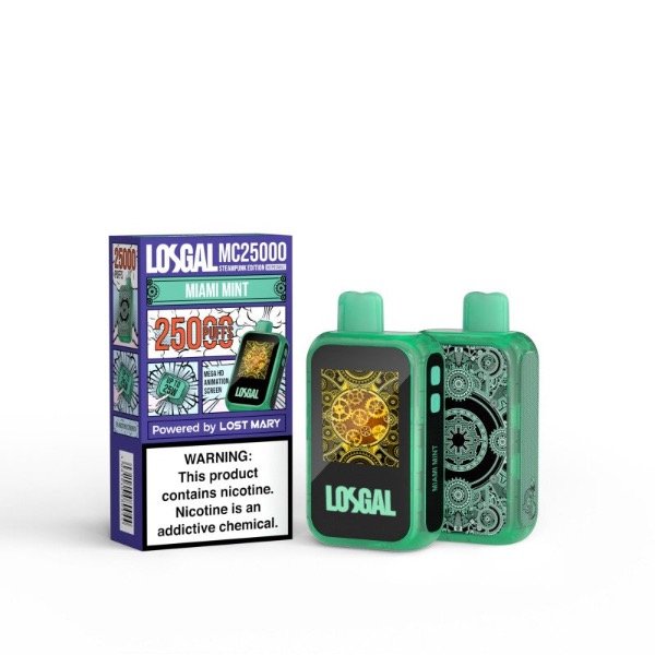 Producto - Lost Mary Losgal 25.000 Puffs Miami Mint
