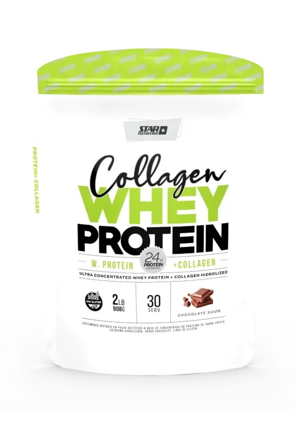 Producto - Colageno Whey Protein - 2 Lb Star Nutrition