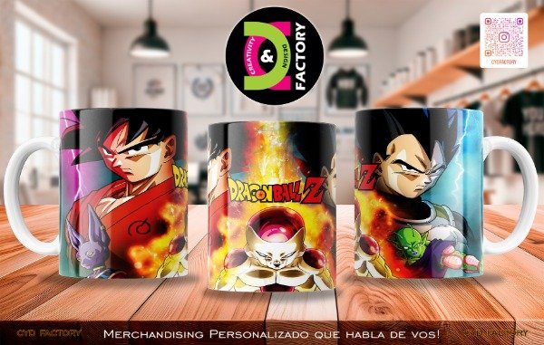 Producto - Taza - Anime - Dragon Ball Z - TZ-RT-BL-11OZ-3-ANM-DBZ