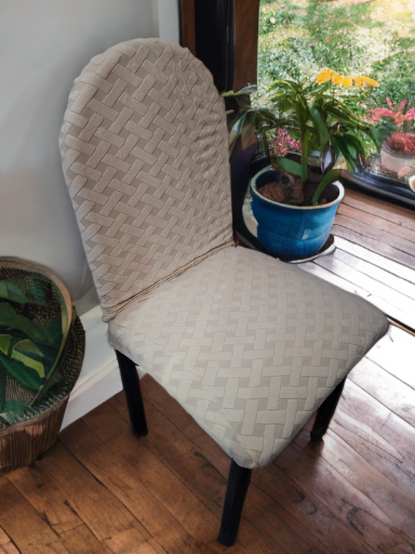 Producto - Funda para silla respaldo redondo GAMUZA