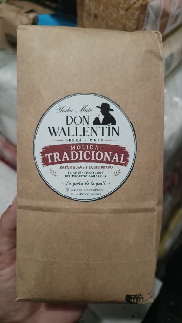 Producto - Yerba Mate Don Wallentin Trad (500g)