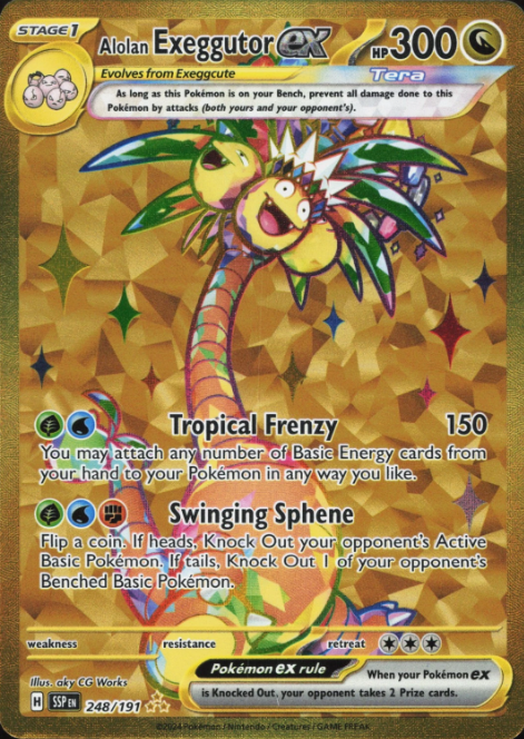 Producto - Alolan Exeggutor ex 248/191 - Surging Sparks - Holo