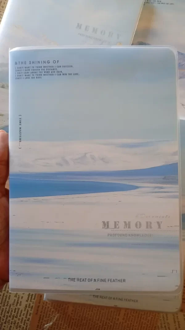 Producto - Libreta tapas semi rígida paisajes celestes