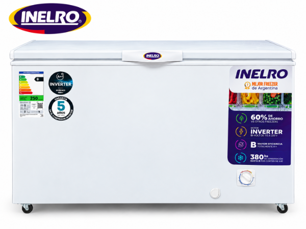 Producto - FREEZER INELRO FIH 400 A++ BLANCO INVERTER