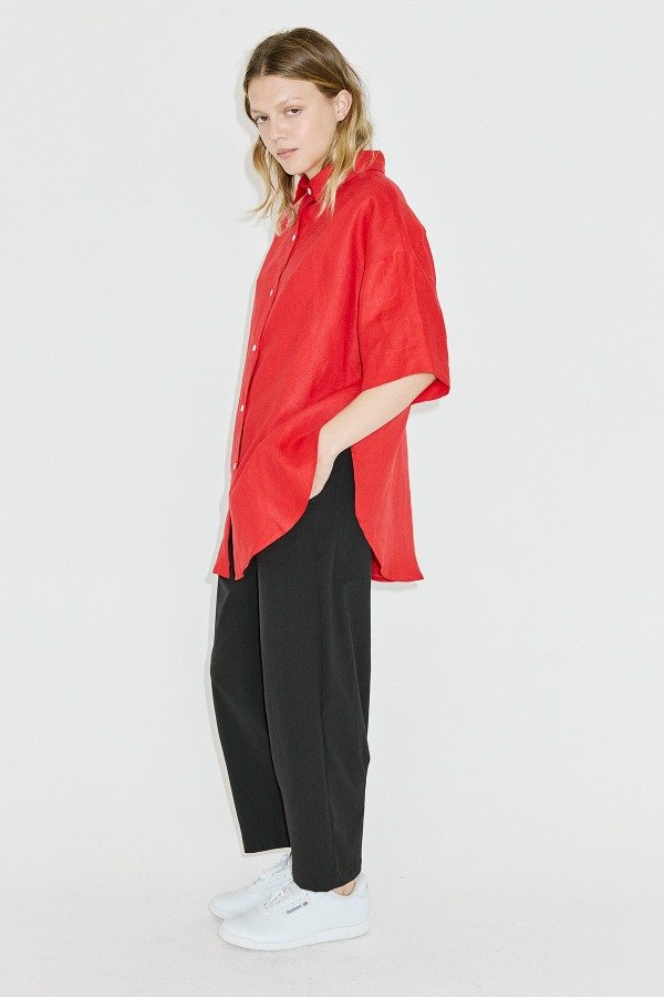 Producto - Camisa Mery Larga Lino SS27-MCMLL