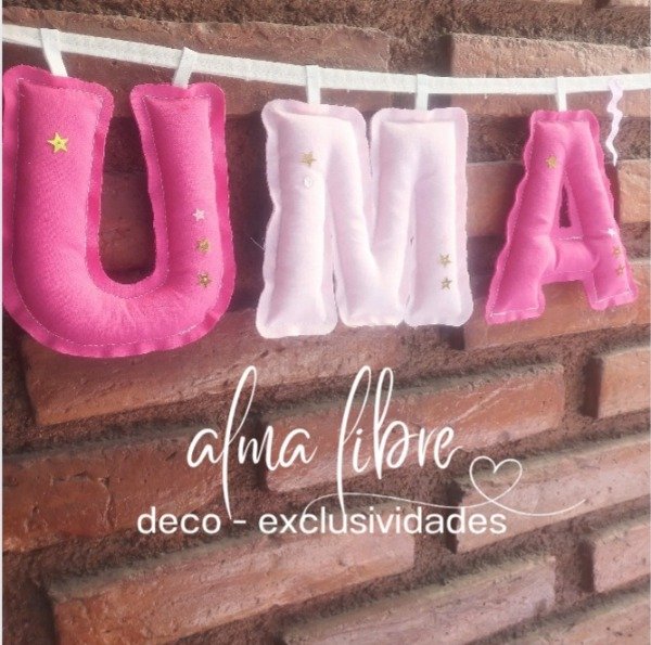 Producto - Guirnalda nombre 3 letras