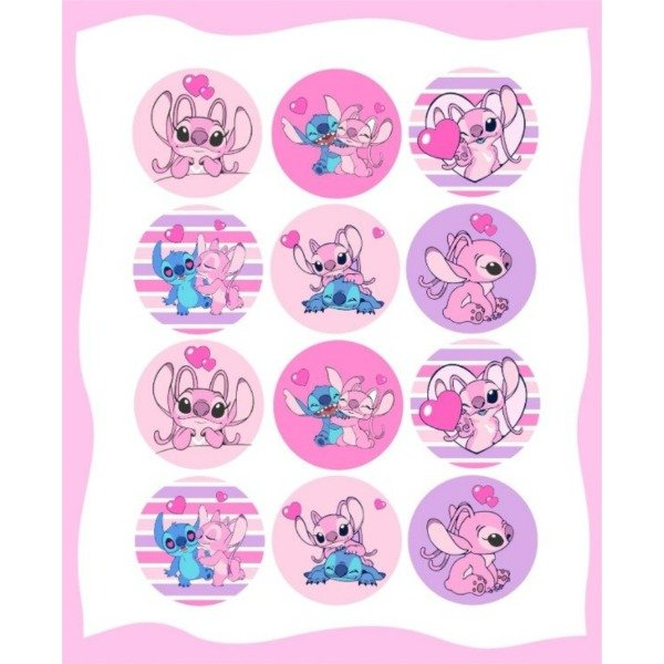 Producto - Stickers x 12 Ángel Stitch