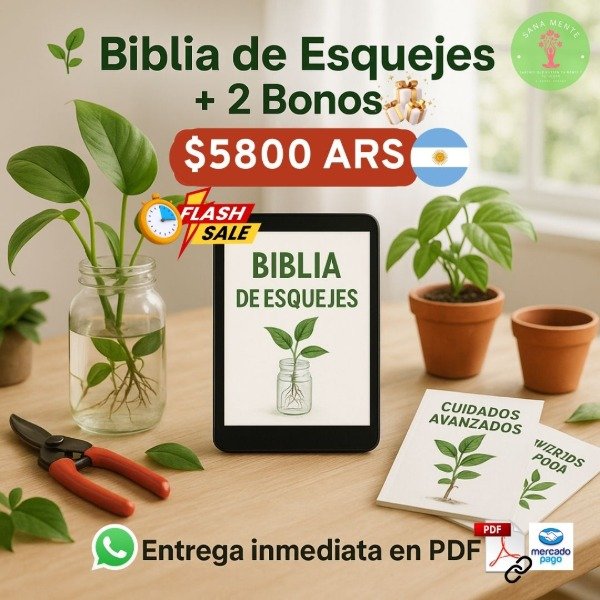 Producto - PACK EXCLUSIVO: Biblia de Esquejes + 2 Bonos Especiales