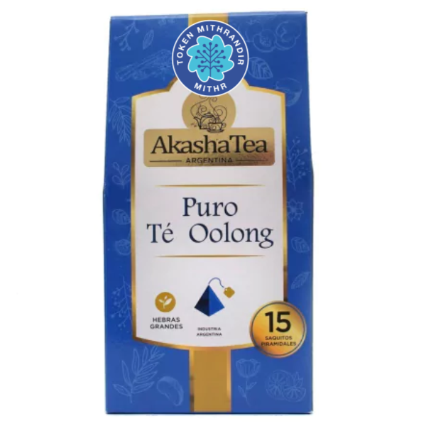 Producto - AKASHA TEA - Sabor Oolong Tea x 15 u