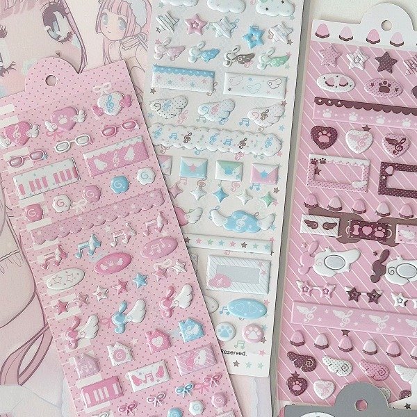 Producto - Planchita de stickers yk2 - 2