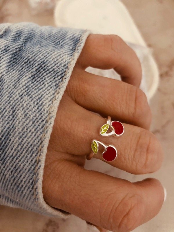 Producto - Anillo Cherry maciso regulable mod 4 Plata 925