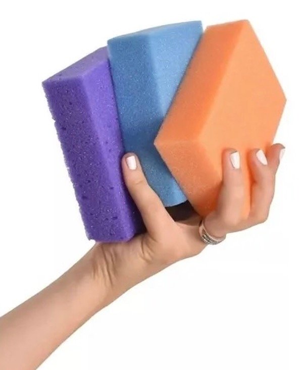 Producto - Esponja corporal cuadrada