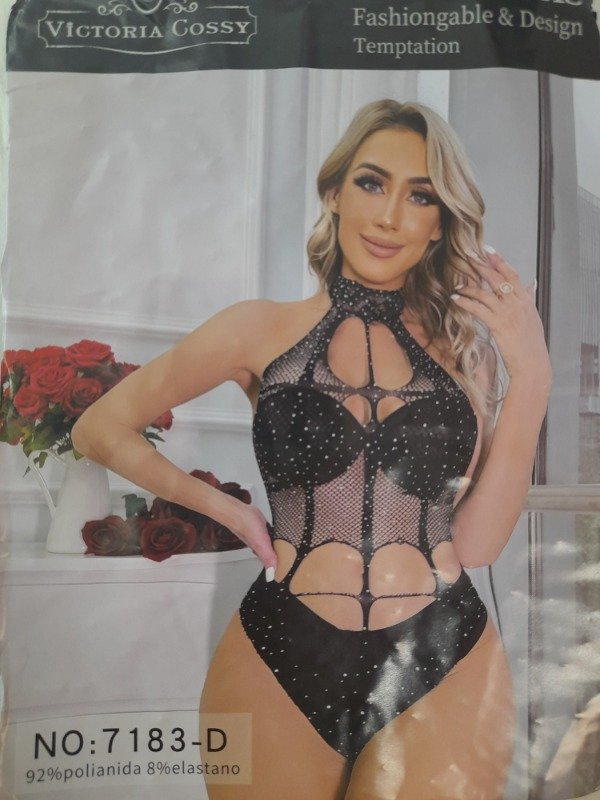 Producto - BODY RED CON BRILLOS TALLE ÚNICO - 5
