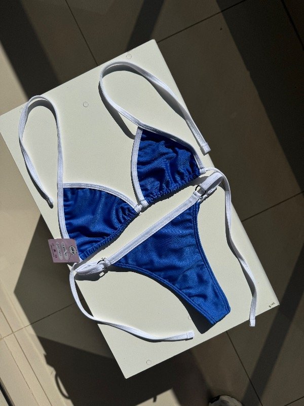 Producto - Bikini Quevedo azul y blanca