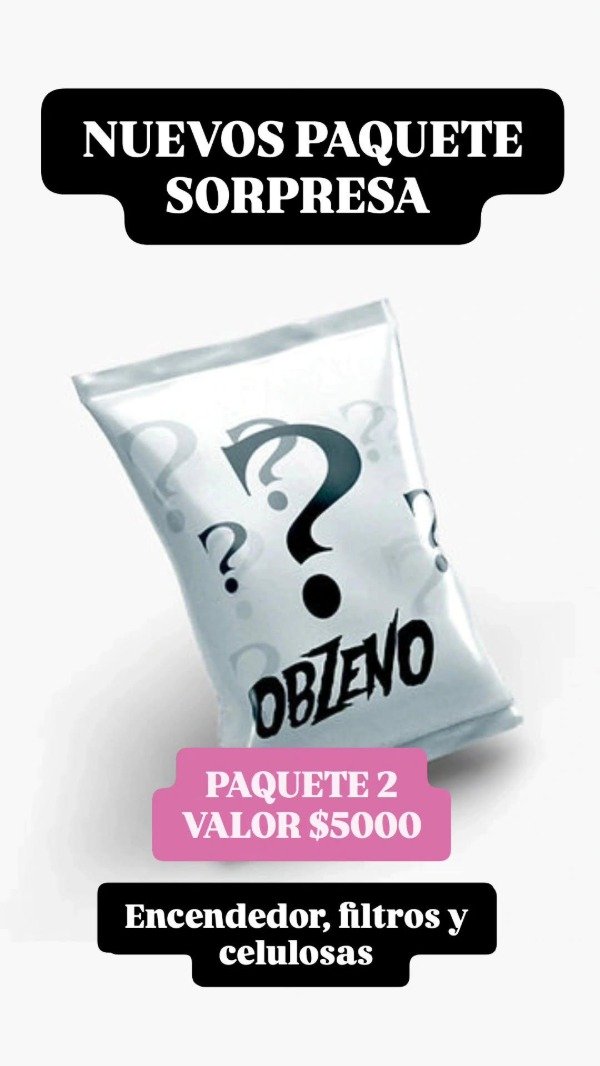 Producto - NUEVO PAQUETE SORPRESA 2